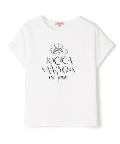 TOCCA / トッカ カットソー | 【接触冷感・UV90%以上カット・洗える！】BLOOM OF TOCCA Tシャツ | 詳細7