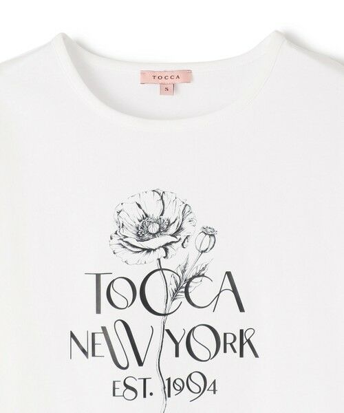 TOCCA / トッカ カットソー | 【接触冷感・UV90%以上カット・洗える！】BLOOM OF TOCCA Tシャツ | 詳細9