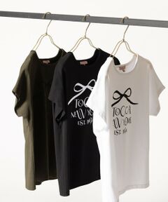 【接触冷感・UV90%以上カット・洗える！】DANCING RIBBON Tシャツ