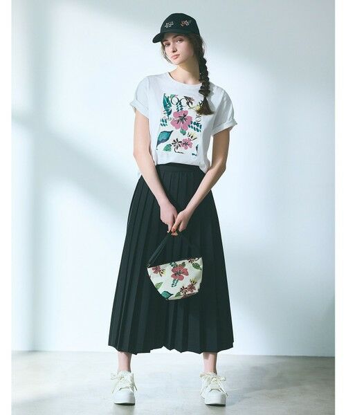 TOCCA / トッカ カットソー | 【接触冷感・UV90%以上カット・洗える！】EXOTIC FLORAL Tシャツ | 詳細1