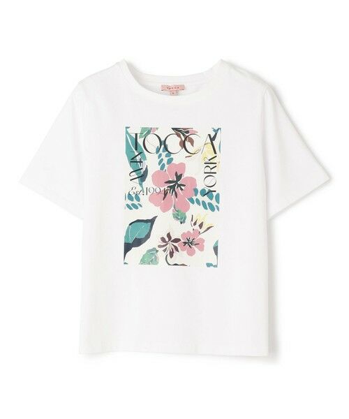 TOCCA / トッカ カットソー | 【接触冷感・UV90%以上カット・洗える！】EXOTIC FLORAL Tシャツ | 詳細6