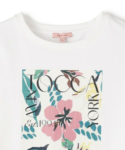 TOCCA / トッカ カットソー | 【接触冷感・UV90%以上カット・洗える！】EXOTIC FLORAL Tシャツ | 詳細8