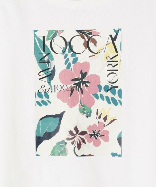 TOCCA / トッカ カットソー | 【接触冷感・UV90%以上カット・洗える！】EXOTIC FLORAL Tシャツ | 詳細9