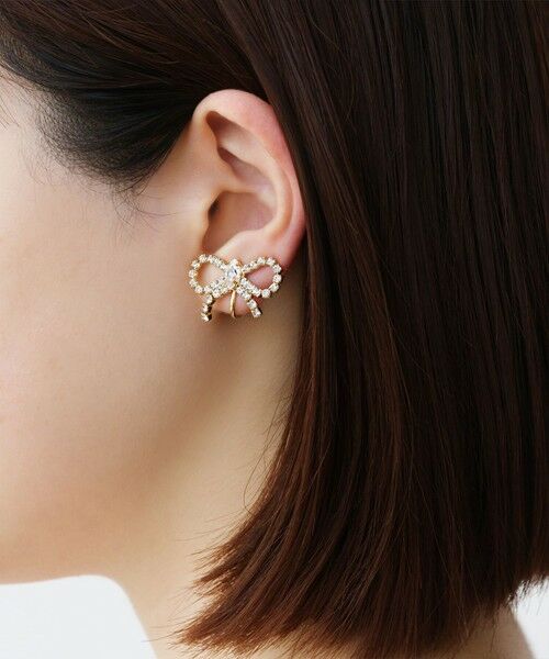 TOCCA / トッカ ピアス・イヤリング | GLITTER RIBBON EARRINGS イヤリング | 詳細5