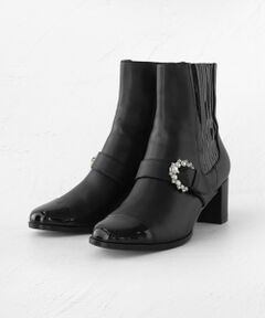 BIJOUX BUCKLE SIDEGOREBOOTS ブーツ