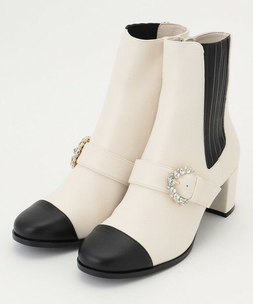 TOCCA / トッカ ブーツ（ロング丈） | BIJOUX BUCKLE SIDEGOREBOOTS ブーツ | 詳細7