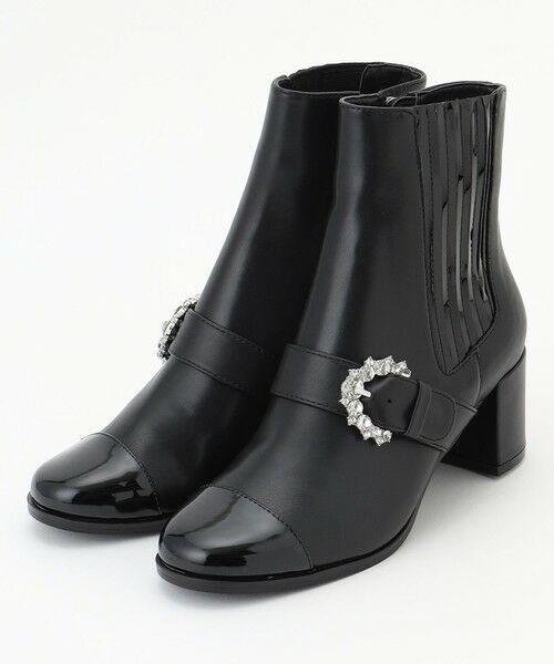 TOCCA / トッカ ブーツ（ロング丈） | BIJOUX BUCKLE SIDEGOREBOOTS ブーツ | 詳細17