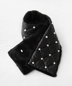 【リバーシブル】PEARL FUR REVERSIBLE TIPPET ティペット