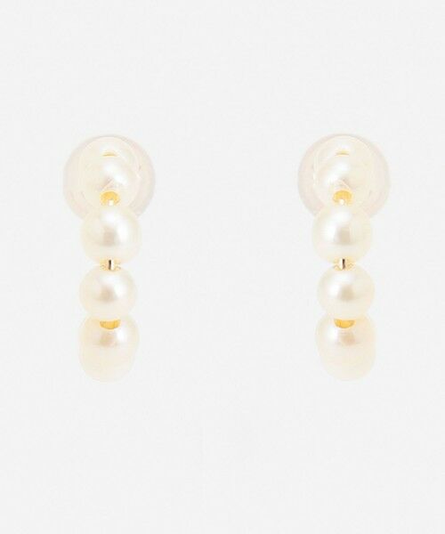 TOCCA / トッカ ピアス・イヤリング | 【WEB限定】FRILL PEARL PIERCED EARRINGS K10 淡水パール ピアス | 詳細6