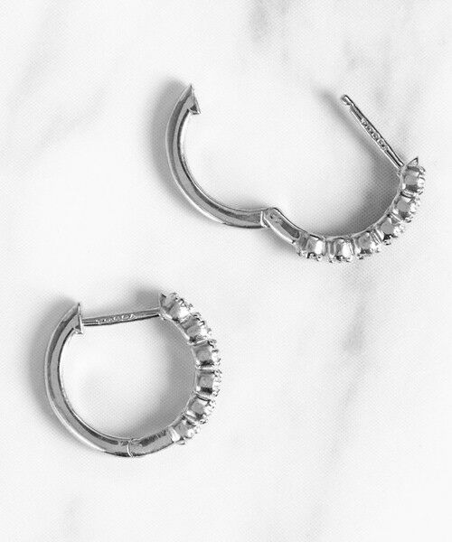 TOCCA / トッカ ピアス・イヤリング | 【WEB限定】FRILL DIAMOND PIERCED EARRINGS K10 ダイヤモンド ピアス | 詳細2