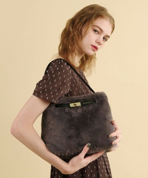 TOCCA / トッカ トートバッグ | LIASON FUR BAG ファーバッグ | 詳細11