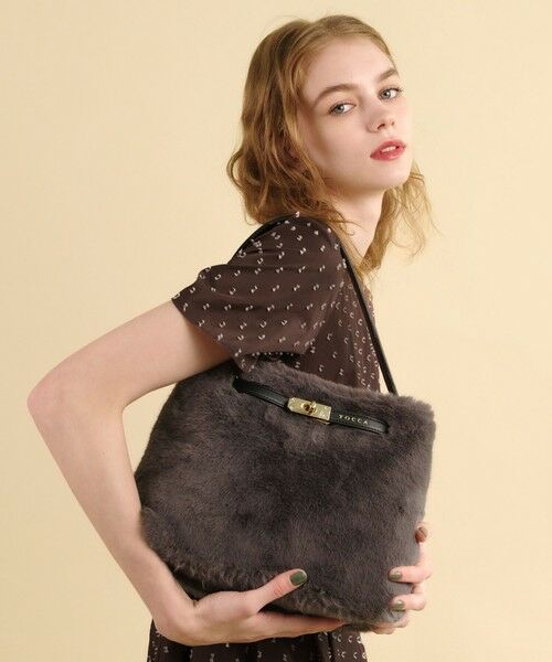 TOCCA / トッカ トートバッグ | LIASON FUR BAG ファーバッグ | 詳細12