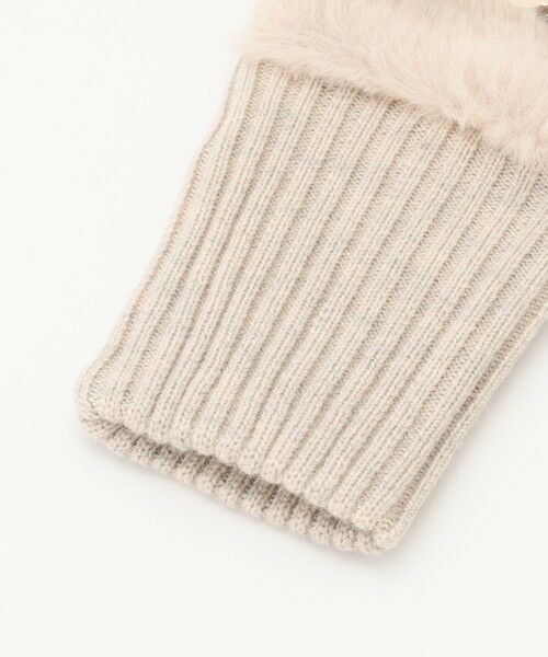 TOCCA / トッカ 手袋 | KNIT FUR HANDWARMER 手袋 | 詳細5