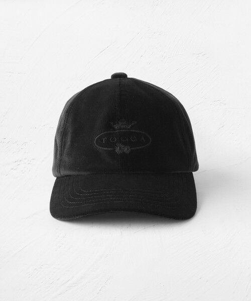 TOCCA / トッカ キャップ | 【防臭・吸水速乾・UVカット・サイズ調整可・リボン取り外し可】VELVET LOGOCAP キャップ | 詳細1