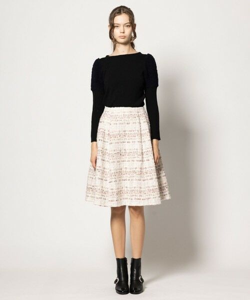 TOCCA / トッカ ミニ・ひざ丈スカート | 【洗える】SEQUINS TWEED スカート | 詳細1