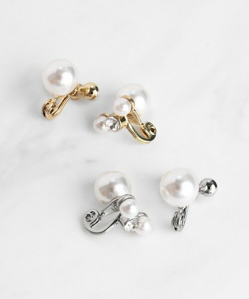 TOCCA / トッカ ピアス・イヤリング | 【大人百花掲載】DOUBLE FACE PEARL EARRINGS イヤリング | 詳細1