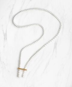 RANDOM PEARL LARIAT NECKLACE ネックレス