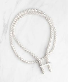 RANDOM PEARL LARIAT NECKLACE ネックレス