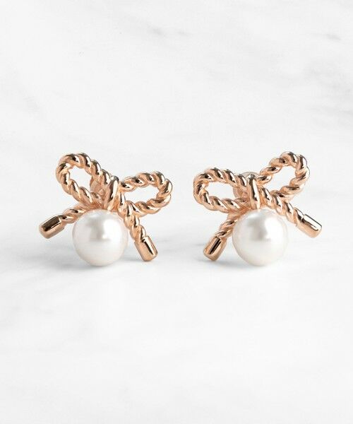 TOCCA / トッカ ピアス・イヤリング | RIBBON PEARL RIBBON EARRINGS イヤリング | 詳細3