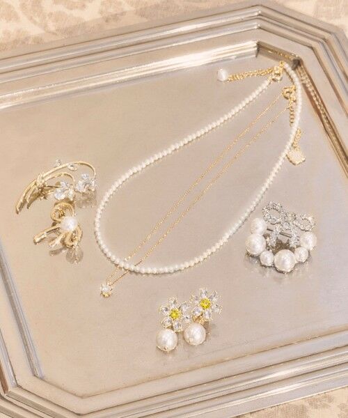 TOCCA / トッカ ブローチ・コサージュ | RIBBON＆FLOWER BROOCH NECKLACE 2セット ブローチネックレス | 詳細5