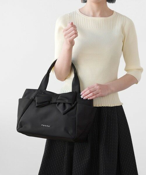大人百花掲載】KNOT IN HEART NYLONTOTE M トートバッグ M
