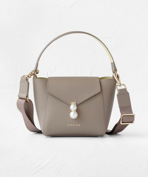 TOCCA トッカ ハンドバッグ ショルダーバッグ 大人百花掲載】INNOCENCE LEATHER POCHETTE ポシェットバッグ