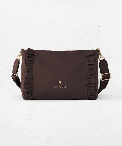TOCCA / トッカ ショルダーバッグ | TRIM WAVES POCHETTE ポシェットバッグ（[新色]ブラウン系）