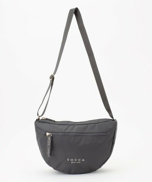 TOCCA ボディバッグ　ショルダー　水色　ブルー　くすみ　旅行 撥水】RIBBON KNOT BODY BAG ボディバッグ / TOCCA