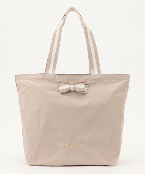 TOCCA / トッカ エコバッグ | 【WEB限定・A4サイズ対応】BICOLOR RIBBON ECOBAG エコバッグ | 詳細1