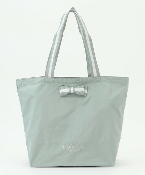 TOCCA / トッカ エコバッグ | 【WEB限定・A4サイズ対応】BICOLOR RIBBON ECOBAG エコバッグ | 詳細3