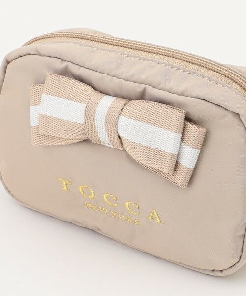 TOCCA / トッカ ポーチ | 【WEB限定】BICOLOR RIBBON POUCH ポーチ | 詳細6