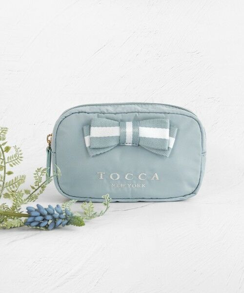 TOCCA / トッカ ポーチ | 【WEB限定】BICOLOR RIBBON POUCH ポーチ | 詳細5