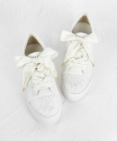 【消臭】GLITTER TOE SNEAKERS スニーカー