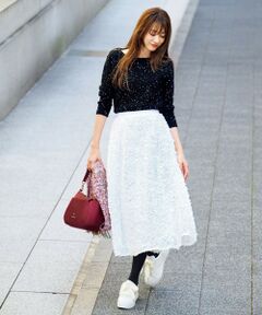 【洗える！】WHIPPED CREAM SKIRT スカート