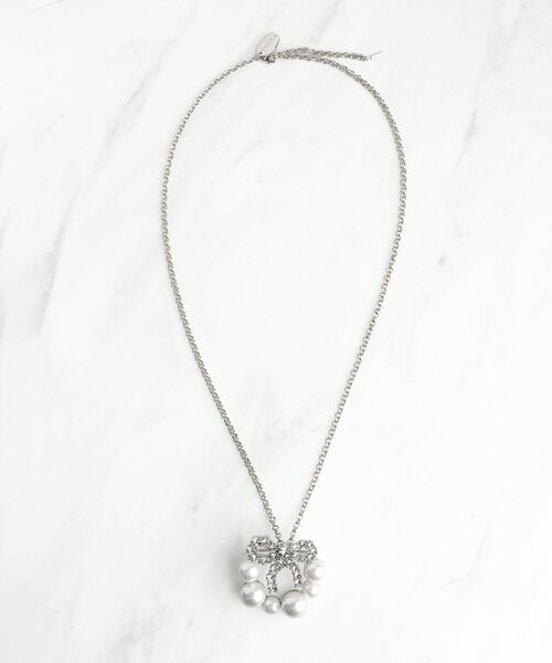 TOCCA / トッカ ブローチ・コサージュ | 【2WAY】PROMISE PEARL RIBBON BROOCH NECKLACE ブローチ ネックレス | 詳細12