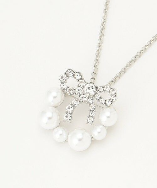 TOCCA / トッカ ブローチ・コサージュ | 【2WAY】PROMISE PEARL RIBBON BROOCH NECKLACE ブローチ ネックレス | 詳細14