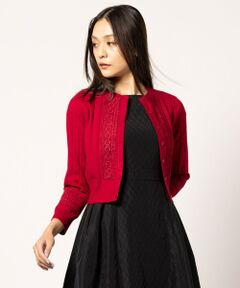 TOCCA / トッカ カーディガン・ボレロ | 【洗える】LACE STREAM カーディガン
