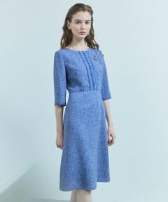 【洗える！】MIST TWEED ドレス