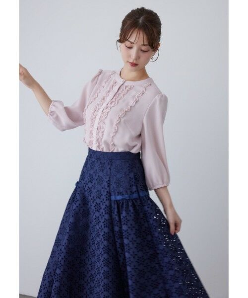 TOCCA / トッカ シャツ・ブラウス | 【洗える・消臭】PROMISE RIBBON ROSETTE ブラウス | 詳細11