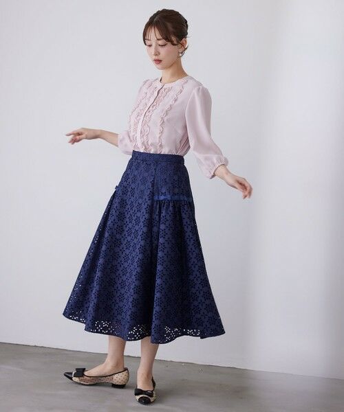 TOCCA / トッカ シャツ・ブラウス | 【洗える・消臭】PROMISE RIBBON ROSETTE ブラウス | 詳細12