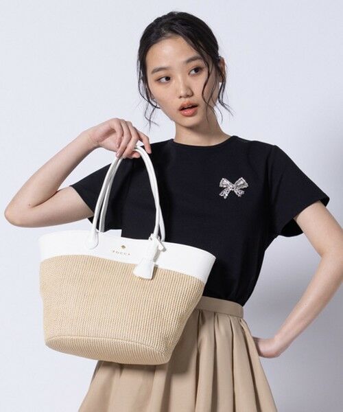 籠バック MSGM KIDS かごバッグ カゴバッグ 「NEW」ツートンカラー