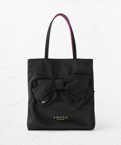 セール】 TINY RIBBON LEATHERTOTE トートバッグ （トートバッグ