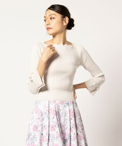 【洗える】ZIGZAG KNIT プルオーバー