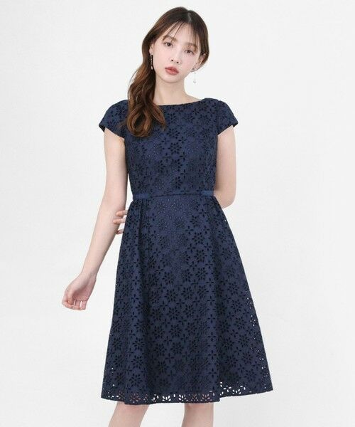 TOCCA/トッカ 【00サイズあり・洗える】FLOWER STORM ドレス ネイビー系 6 TOCCA/トッカ 【00サイズあり・洗える】FLOWER STORM ドレス ネイビー系 6