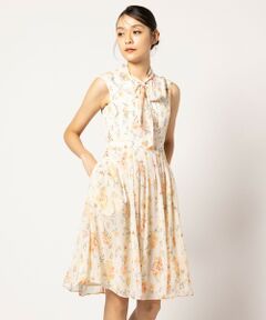 TOCCA / トッカ ロング・マキシ丈ワンピース | 【洗える】MIMOSA IMPRESSION ドレス