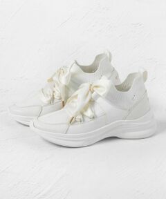 ギフトに最適☆TOCCA BIJOUX RIBBON SNEAKERS 抗菌効果 防水性 BIJOUX RIBBON SNEAKERS – TOCCA OFFICIAL SITE