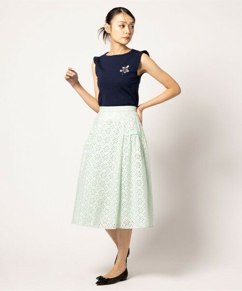 TOCCA / トッカ ミニ・ひざ丈スカート | 【洗える・消臭】FLOWER STORM スカート | 詳細3