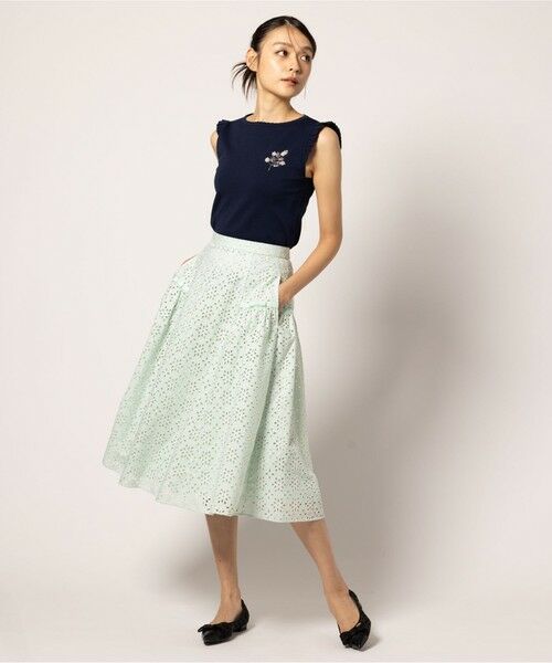 TOCCA / トッカ ミニ・ひざ丈スカート | 【洗える・消臭】FLOWER STORM スカート | 詳細4