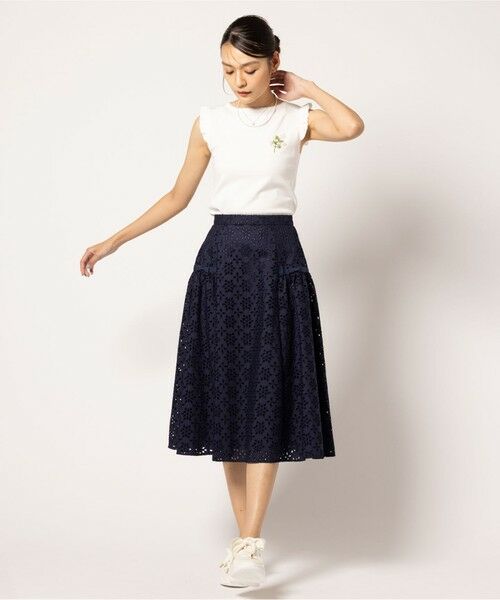 TOCCA / トッカ ミニ・ひざ丈スカート | 【洗える・消臭】FLOWER STORM スカート | 詳細19