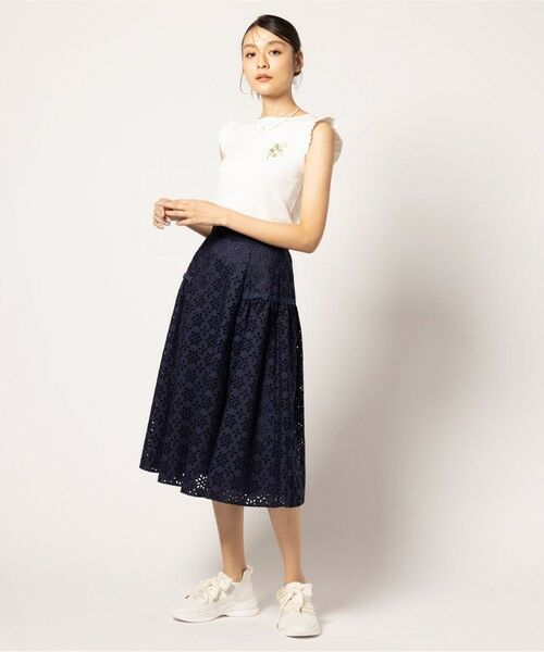 TOCCA / トッカ ミニ・ひざ丈スカート | 【洗える・消臭】FLOWER STORM スカート | 詳細20